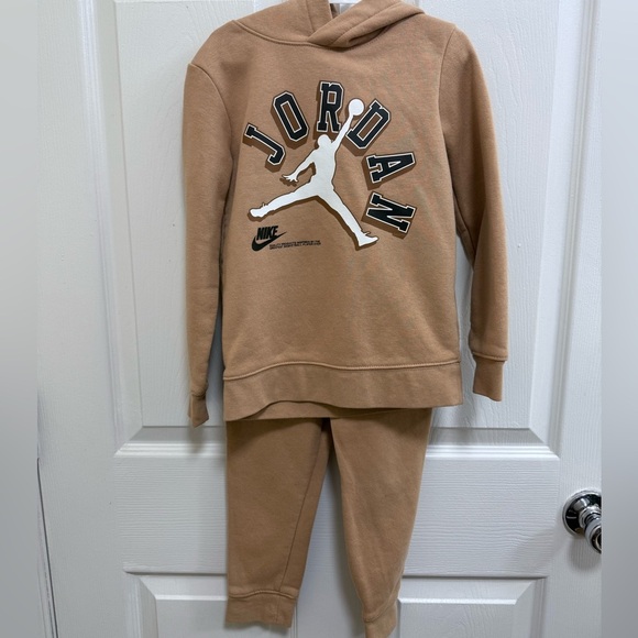 Jordan Other - Air Jordan Tan Sweatsuit, Size 4